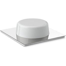 Tope adhesivo blanco-cromo (blister 2 unid.) inofix Precio: 1.9499997. SKU: S7905112