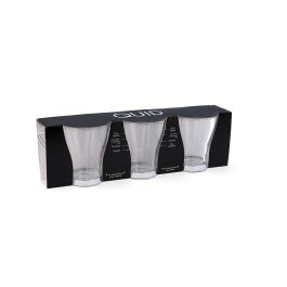 Set 3 Tazas Vidrio Supreme Quid 25 cL