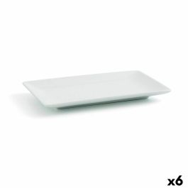 Tapa FríOs Porcelana Gastro Fun Quid 16,5x9,5x2 cm (6 Unidades)
