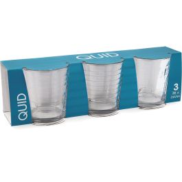 Set 3 Vasos Bajos Vidrio Diana Quid 26 cL