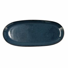 Fuente de Cocina Bidasoa Ikonic Cerámica Azul (36 x 16 cm) (Pack 2x)