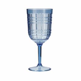 Copa de vino Quid Viba Azul Plástico 420 ml (12 Unidades) (Pack 12x)
