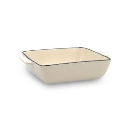 Cazuela Cuadrada Gres Horno Cocco Quid 20X 16,5X 4,5 cm (12 Unidades)