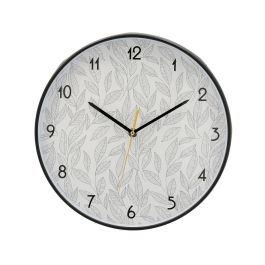 Reloj de Pared Quid Flores Plástico (30 cm)