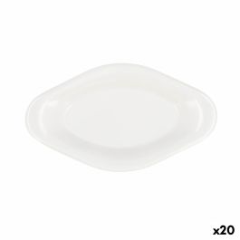 Bandeja de Aperitivos Quid Select Blanco Plástico 17 x 9,5 x 2 cm (20 Unidades) Precio: 48.94999945. SKU: B17ZB6R2YB