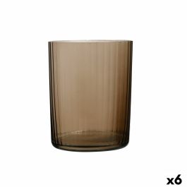 Vaso Bohemia Crystal Optic Gris Vidrio 500 ml (6 Unidades)