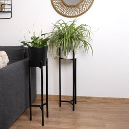 Soporte Maceta En Acero Moa Vinthera 21x68,5 cm Soporte Maceta En Acero Moa Vinthera 21x68,5 cm