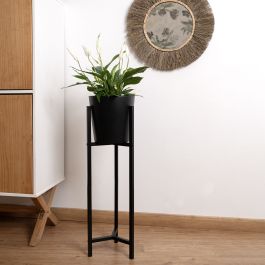 Soporte Maceta En Acero Moa Vinthera 21x68,5 cm Soporte Maceta En Acero Moa Vinthera 21x68,5 cm