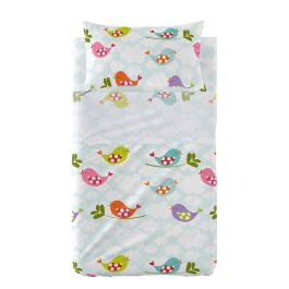 Juego de Sábanas HappyFriday Mr Fox Little Birds Multicolor Cuna de Bebé 2 Piezas Precio: 38.50000022. SKU: B1DFRCNQAW