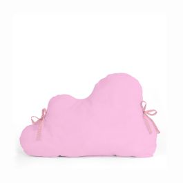 Protector de Cuna HappyFriday Basic Kids Cloud Rosa 60 x 40 cm