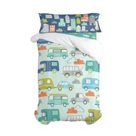 Juego de funda nórdica HappyFriday Moshi Moshi Holidays Multicolor Cama de 80/90 2 Piezas Precio: 56.2649999032. SKU: B17TZLTN45