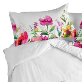 Funda de almohada HappyFriday Cassia Multicolor 50 x 75 cm (2 Unidades)