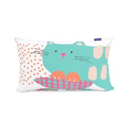 Funda de cojín HappyFriday Moshi Moshi Cat & Mouse Multicolor 50 x 30 cm Precio: 7.79000057. SKU: B124GLENVA