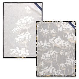 Paño de Cocina HappyFriday Blanc Golden sprouts Multicolor 70 x 50 cm (2 Unidades)