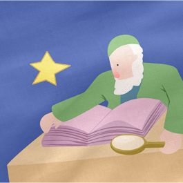 Protector de Cuna HappyFriday LE PETIT PRINCE Multicolor 210 x 40 cm