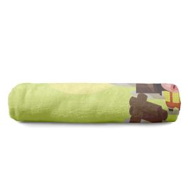 Toalla de baño HappyFriday Mr Fox Piggys Multicolor 70 x 150 cm Toalla de baño HappyFriday Mr Fox Piggys Multicolor 70 x 150 cm