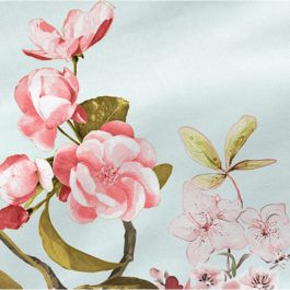 Funda de almohada HappyFriday Chinoiserie Multicolor 60 x 70 cm
