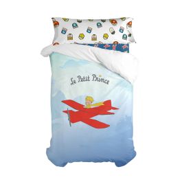 Juego de funda nórdica HappyFriday Le Petit Prince Son Avion Multicolor Cama de 105 2 Piezas Precio: 49.004999443399996. SKU: B194D8WZG8