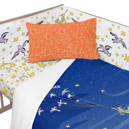 Protector de Cuna HappyFriday Le Petit prince Migration Multicolor 210 x 40 cm