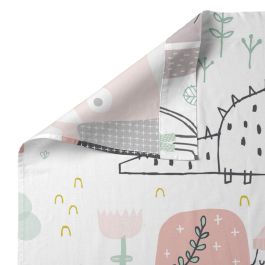 Juego de Sábanas HappyFriday Moshi Moshi Best buddies Multicolor Cama de 105 2 Piezas