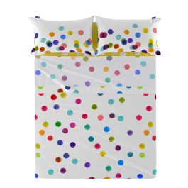 Sábana Encimera HappyFriday Confetti Multicolor 180 x 270 cm (Confeti)