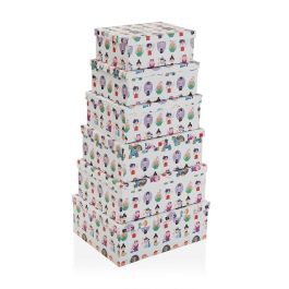 Set de Cajas Organizadoras Apilables Versa 35 x 16,5 x 43 cm