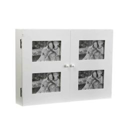 Armario de llaves Versa Wte 8 x 33 x 46 cm Blanco