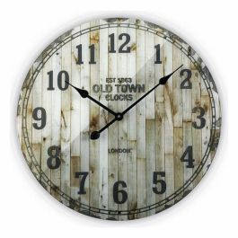 Reloj de Pared Versa Cristal (4 x 57 x 57 cm)