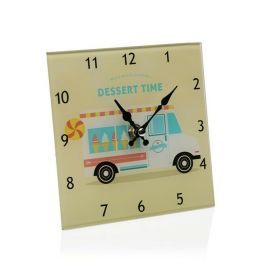 Reloj de Mesa Versa Cristal (4 x 15 x 15 cm)