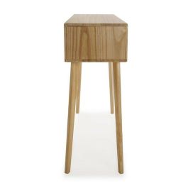 Recibidor con 2 Cajones Versa Marrón Madera Madera de Paulonia (30 x 78 x 100 cm) Recibidor con 2 Cajones Versa Marrón Madera Madera de Paulonia (30 x 78 x 100 cm)
