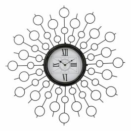 Reloj de Pared Versa VS-20460112 Metal Madera MDF 68 x 6,5 x 68 cm Negro