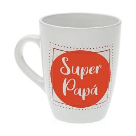 Taza Mug Versa Super Papá Gres (8,5 x 10 x 8,5 cm)