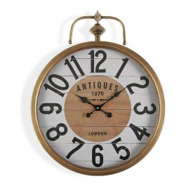 Reloj de Pared Versa Antiques Metal (6 x 60 x 48 cm)