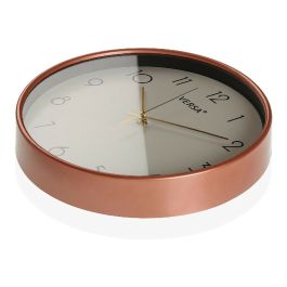 Reloj de Pared Gold Plástico (4 x 30 x 30 cm)