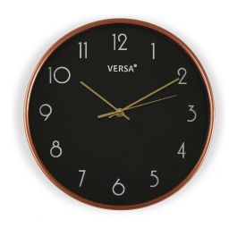 Reloj de Pared Gold Plástico (4 x 30 x 30 cm)