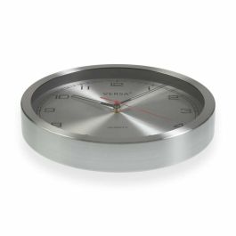Reloj de Pared Versa Aluminio (4,1 x 25 x 25 cm)