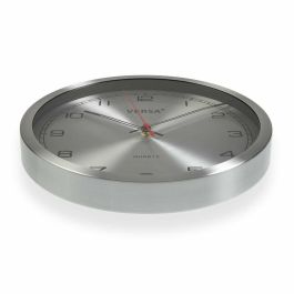 Reloj de Pared Versa Aluminio (4,1 x 30 x 30 cm)