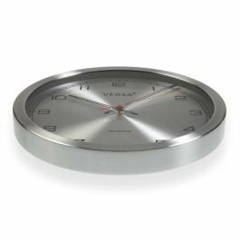 Reloj de Pared Versa Aluminio (4,1 x 35 x 35 cm)