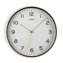 Reloj de Pared Versa Dorado 30,5 x 4,3 x 30,5 cm Cuarzo Poliuretano Precio: 16.94999944. SKU: S3408202