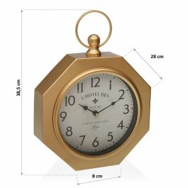 Reloj de Pared Versa GL Metal (28 x 8 x 40 cm)