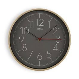 Reloj de Pared Versa Gris Plástico (4,3 x 30,5 x 30,5 cm)