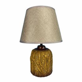 Lámpara de mesa Versa Hosto Amarillo Cerámica Textil (22,5 x 33 x 12,5 cm) Precio: 25.95000001. SKU: S3409483