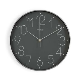 Reloj de Pared Versa Alumin G Gris Aluminio 4,4 x 25,8 x 25,8 cm Precio: 24.8050003509. SKU: S3409349