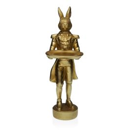 Figura Decorativa Versa Dorado Conejo 16 x 40 x 12 cm Resina Precio: 33.68999975. SKU: S3410061