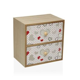 Caja-Joyero Versa Corazones (12 x 16 x 16 cm) Precio: 12.50000059. SKU: S3409875