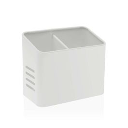Organizador para Cubiertos Versa Blanco 9,5 x 16 x 13,5 cm Metal Acero Precio: 10.95000027. SKU: S3410500