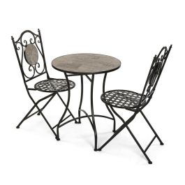 Conjunto de Mesa con 2 Sillas Versa Ivar Negro 60 x 71 x 60 cm Precio: 203.49999978. SKU: S3410476