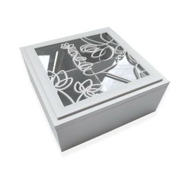 Caja Decorativa Versa Madera MDF 20 x 8 x 20 cm Precio: 17.95000031. SKU: B1H2EQG7A4