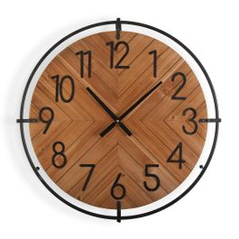 Reloj de Pared Versa Metal Madera MDF Madera MDF y metal 4,5 x 60 x 60 cm Precio: 73.4349003025. SKU: B12LEBPTAG