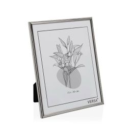 Portafotos Versa Plateado Metal Minimalista 1 x 20,5 x 15,5 cm Precio: 6.6550006655. SKU: B1DMR3NLP8